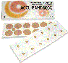 Accu Band 800 Gauss, vergoldet