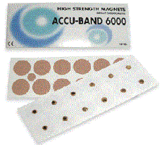 Accu Band 6000 Gauss, vergoldet