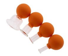 Cuppinggläser Premium Set - orange