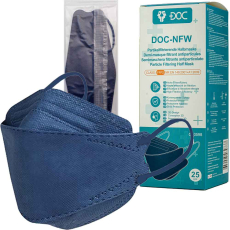 DOC NFW FFP2-Maske - Navyblue - 25er Box
