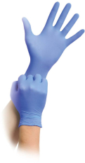 Nitril-Einmalhandschuh solution 100 blue-violet