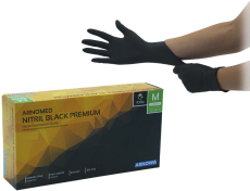 Nitril-Handschuh Arnomed Black Premium