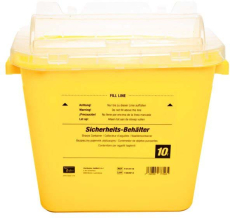 Medizinischer Entsorgungsbehälter (Kanülensammler) - 10 Liter