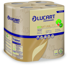 Lucart EcoNatural 250 Toilettenpapier - 8 Rollen