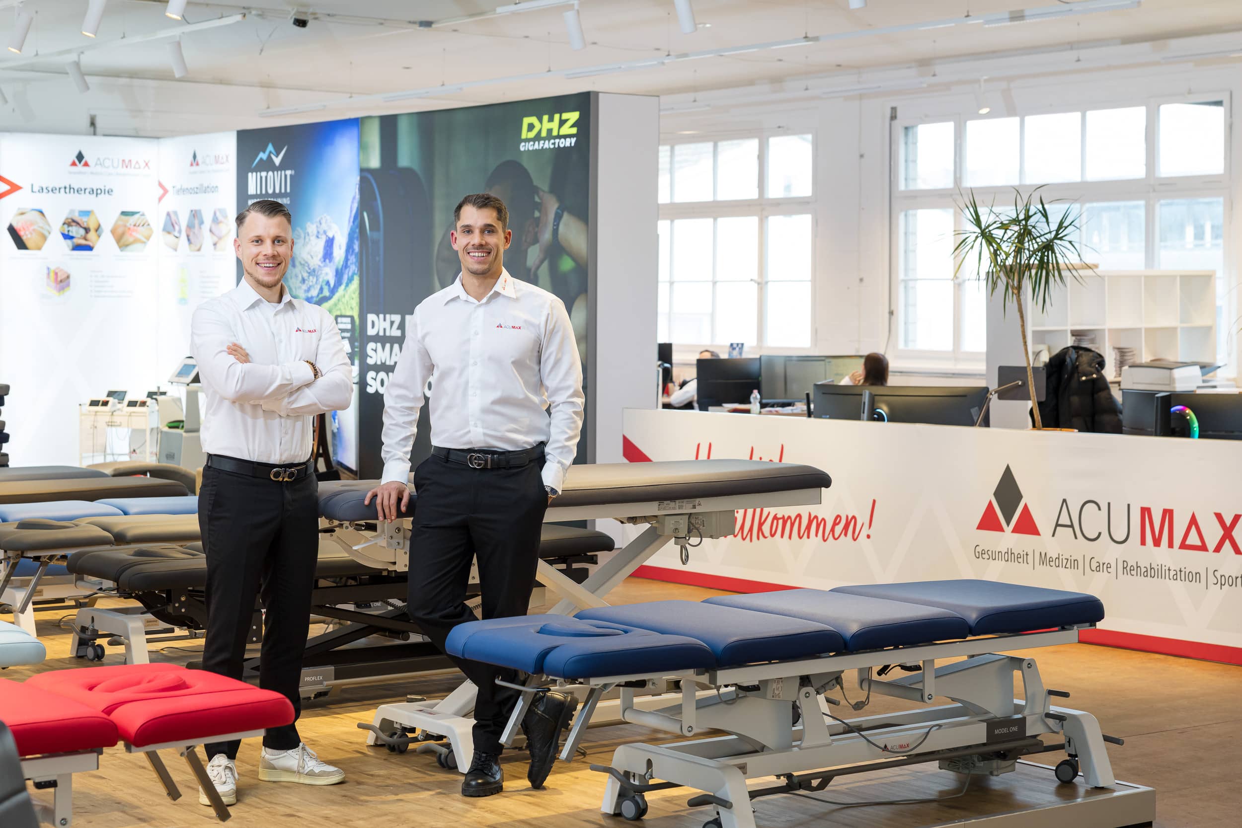 Die Geschäftsleitung der AcuMax Med AG
