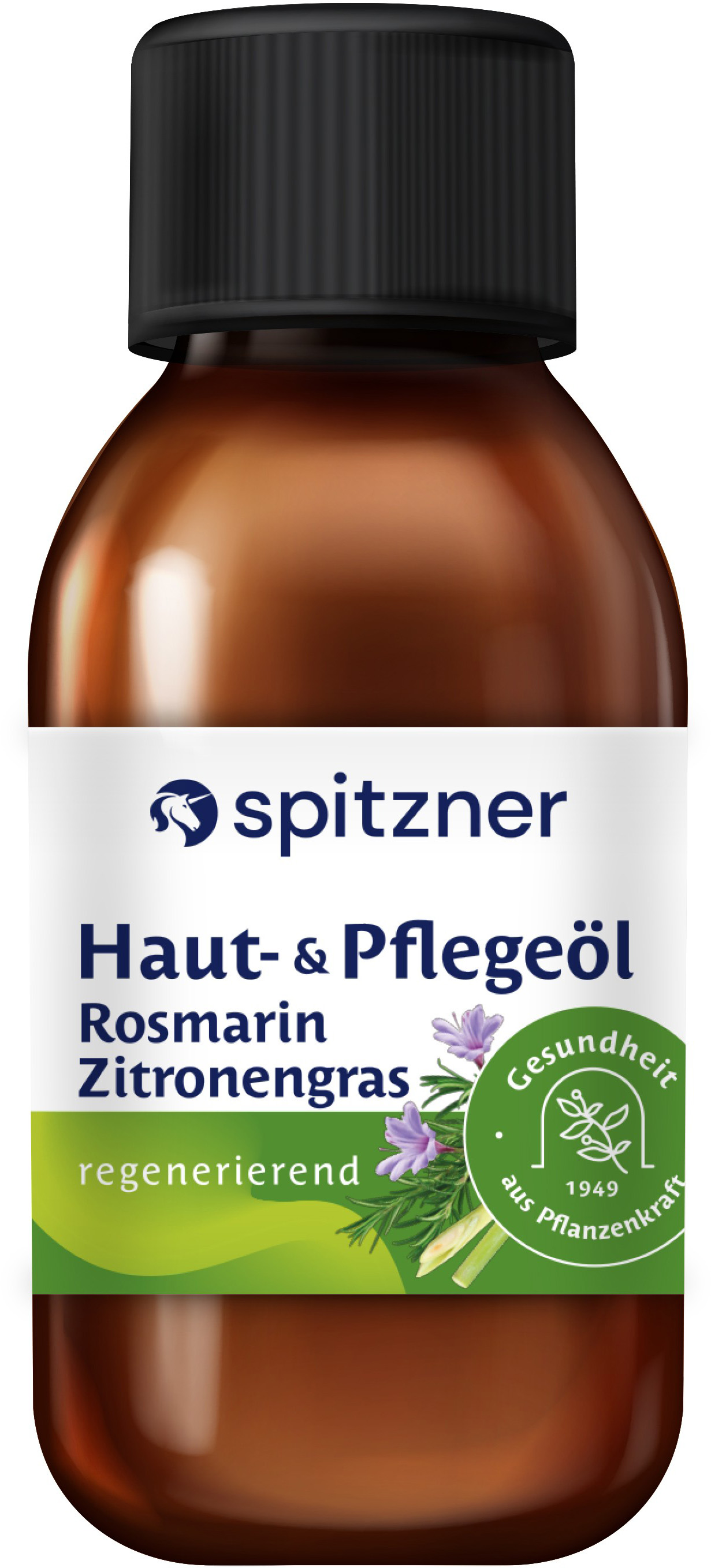 Spitzner olio per la cura della pelle e del corpo al rosmarino e alla citronella - 125 ml
