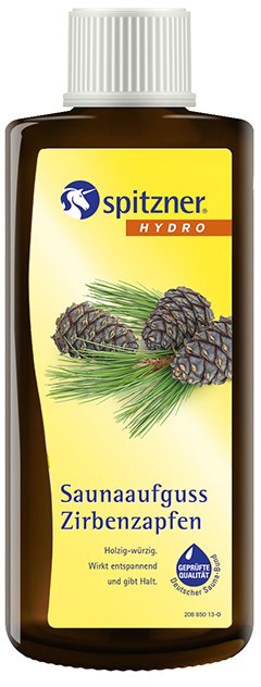Spitzner Ingrédient de sauna Cônes d'arolle - 190 ml