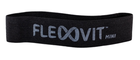 Bande de fitness Flexvit mini - 5.7cm x 32cm - extra extra fort - noir - 10 pièces
